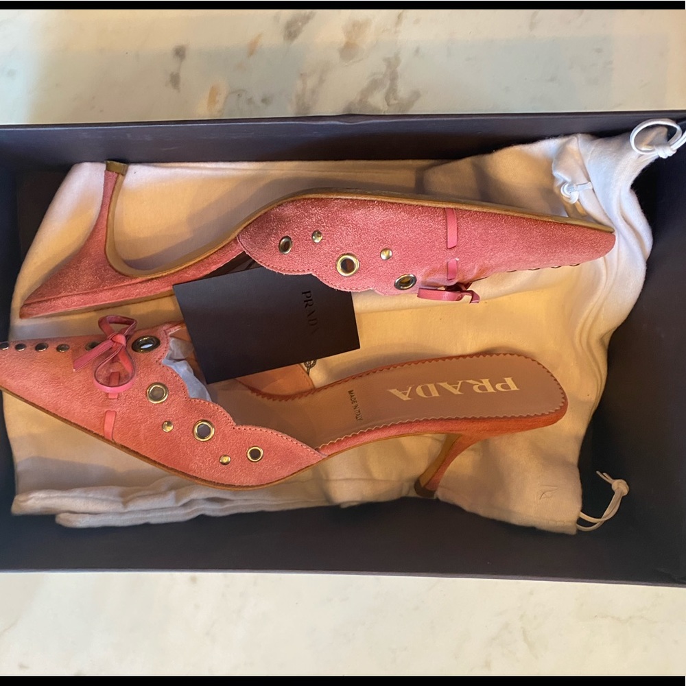 Prada Heeled Mule